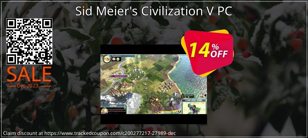 Sid Meier's Civilization V PC coupon on Tell a Lie Day offer