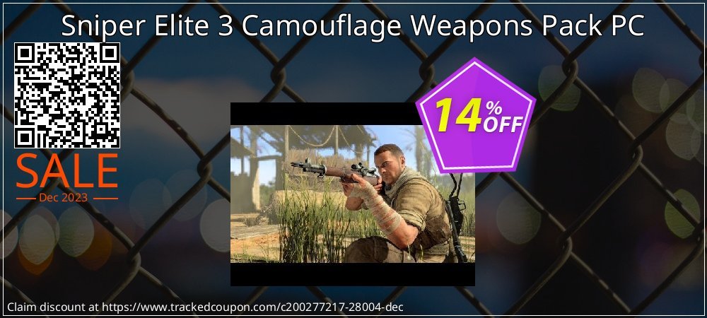 Sniper Elite 3 Camouflage Weapons Pack PC coupon on Tell a Lie Day promotions