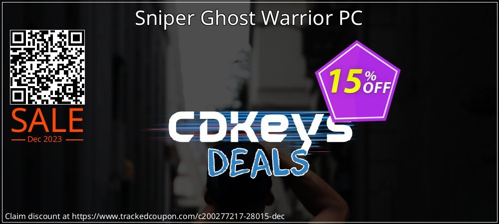 Sniper Ghost Warrior PC coupon on World Backup Day sales