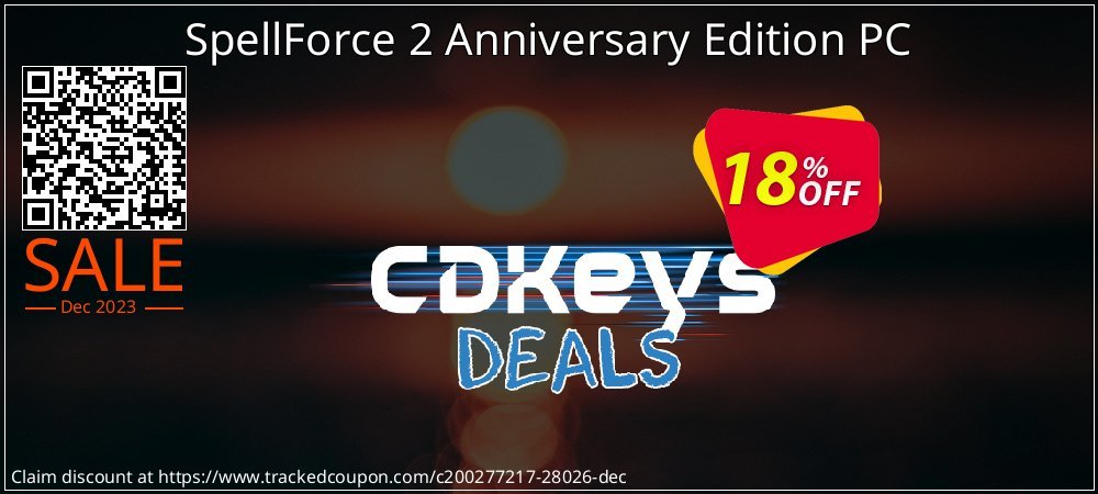 SpellForce 2 Anniversary Edition PC coupon on World Party Day discount