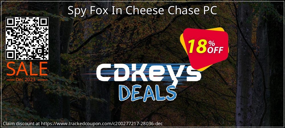Spy Fox In Cheese Chase PC coupon on American Independence Day discounts