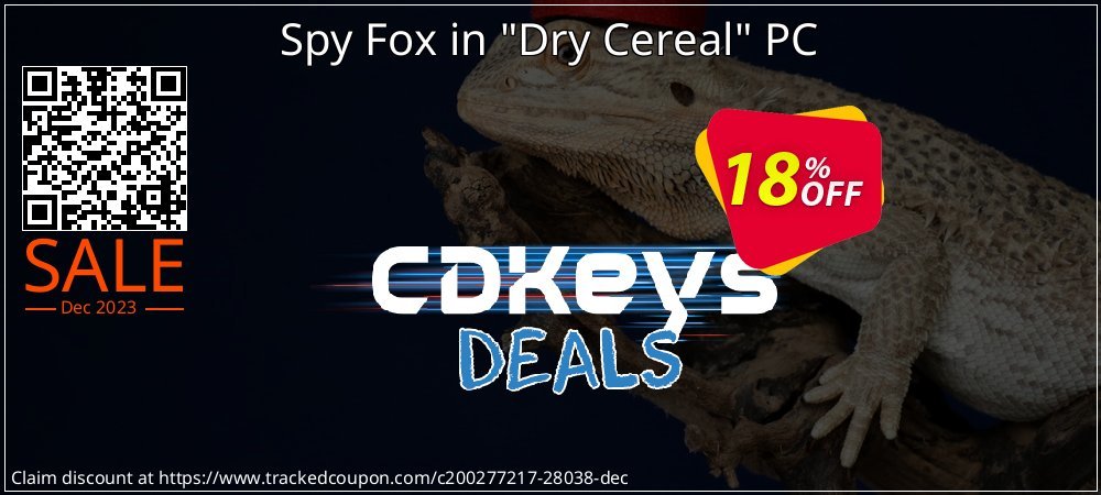Spy Fox in "Dry Cereal" PC coupon on National French Fry Day sales