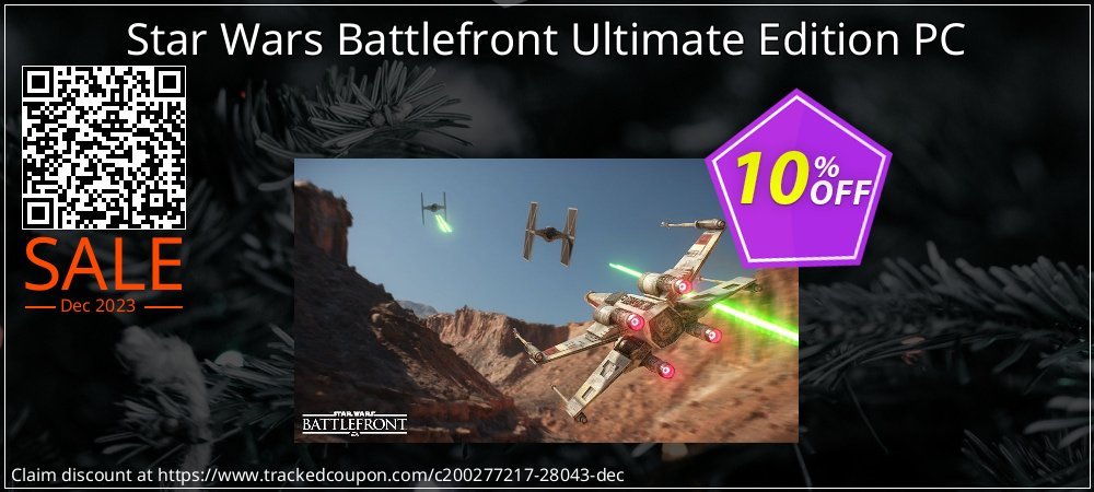 Star Wars Battlefront Ultimate Edition PC coupon on Easter Day offer