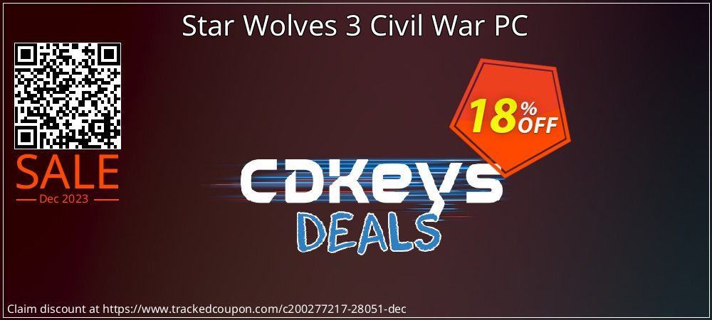 Star Wolves 3 Civil War PC coupon on World Party Day deals