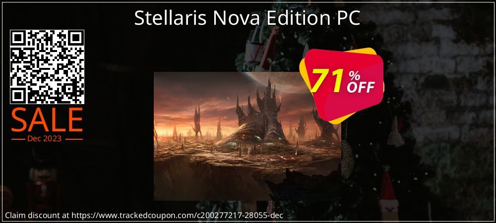 Stellaris Nova Edition PC coupon on World Backup Day offering discount