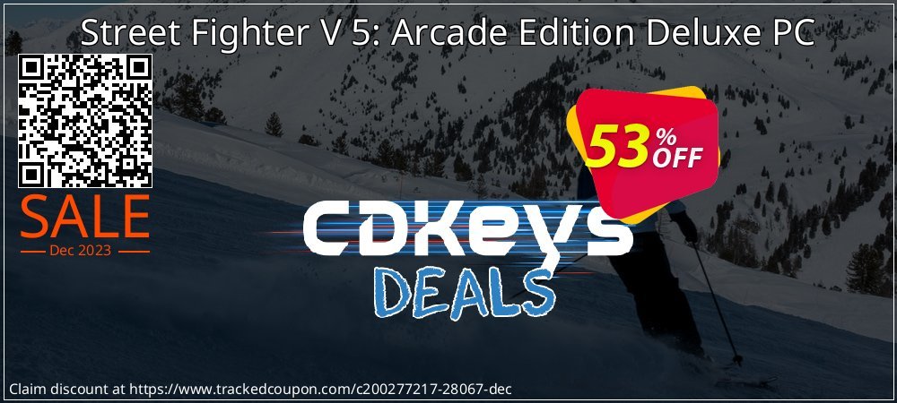 Street Fighter V 5: Arcade Edition Deluxe PC coupon on April Fools' Day promotions