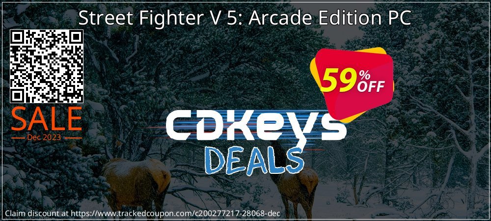 Street Fighter V 5: Arcade Edition PC coupon on Easter Day sales