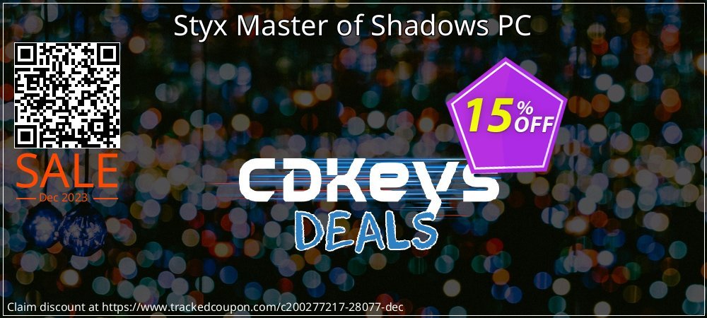 Styx Master of Shadows PC coupon on April Fools' Day sales