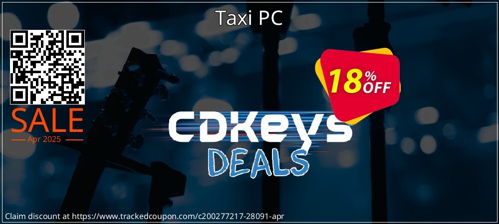 Taxi PC coupon on World Party Day offering sales