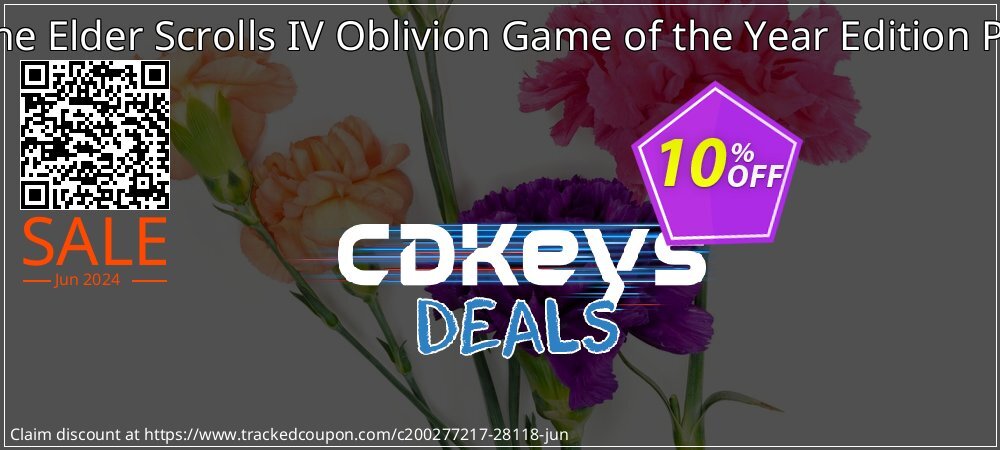 The Elder Scrolls IV Oblivion Game of the Year Edition PC coupon on National Pizza Party Day super sale