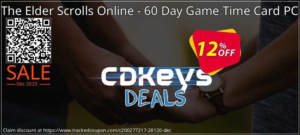 The Elder Scrolls Online - 60 Day Game Time Card PC coupon on National Walking Day discounts