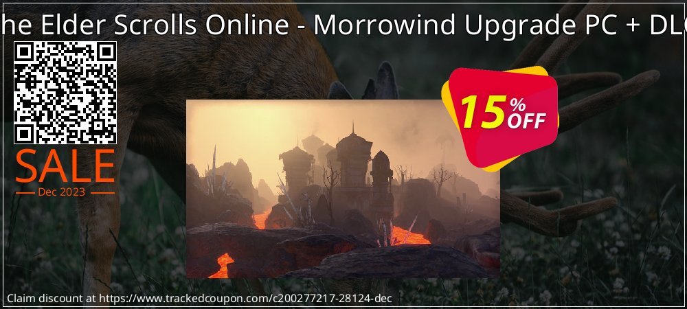 The Elder Scrolls Online - Morrowind Upgrade PC + DLC coupon on Tell a Lie Day offer