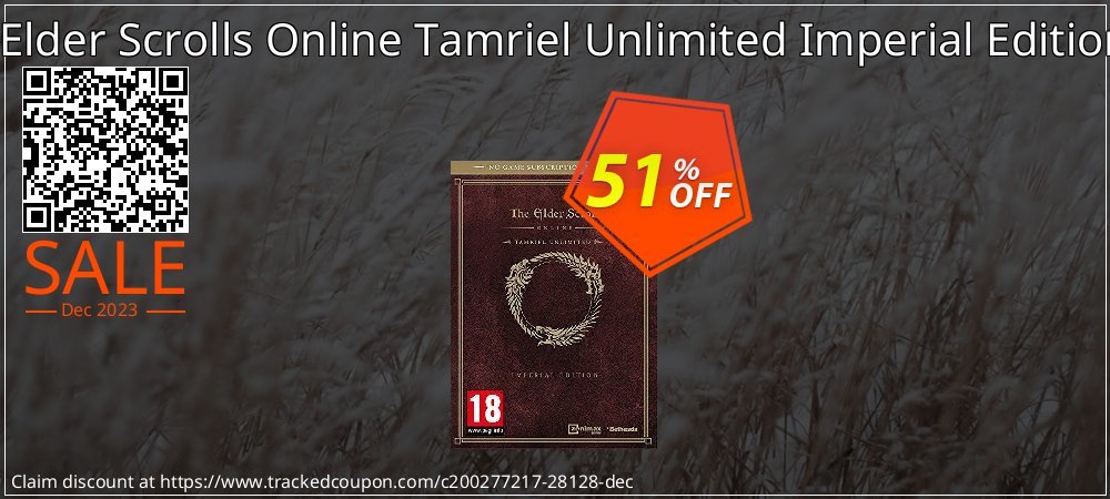 The Elder Scrolls Online Tamriel Unlimited Imperial Edition PC coupon on Easter Day super sale