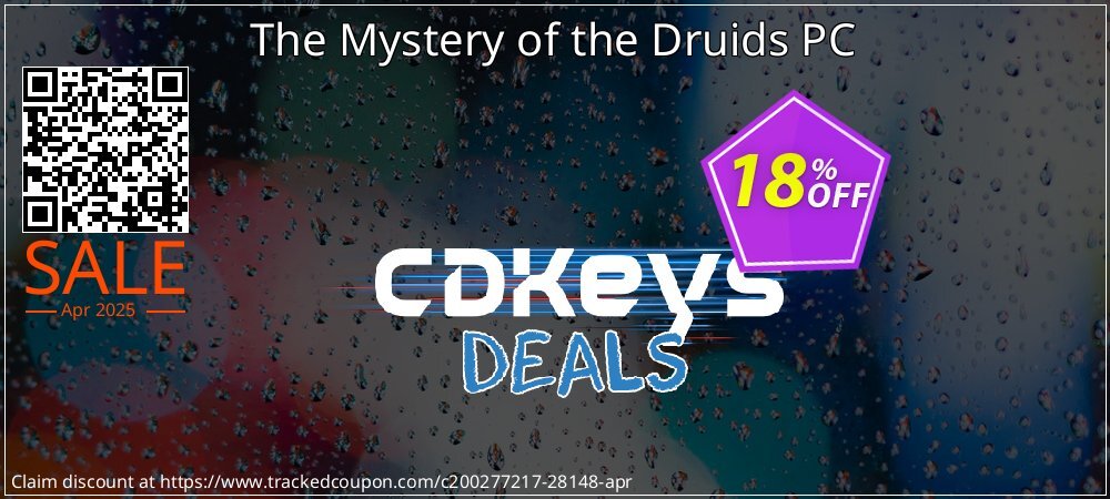 The Mystery of the Druids PC coupon on Constitution Memorial Day sales