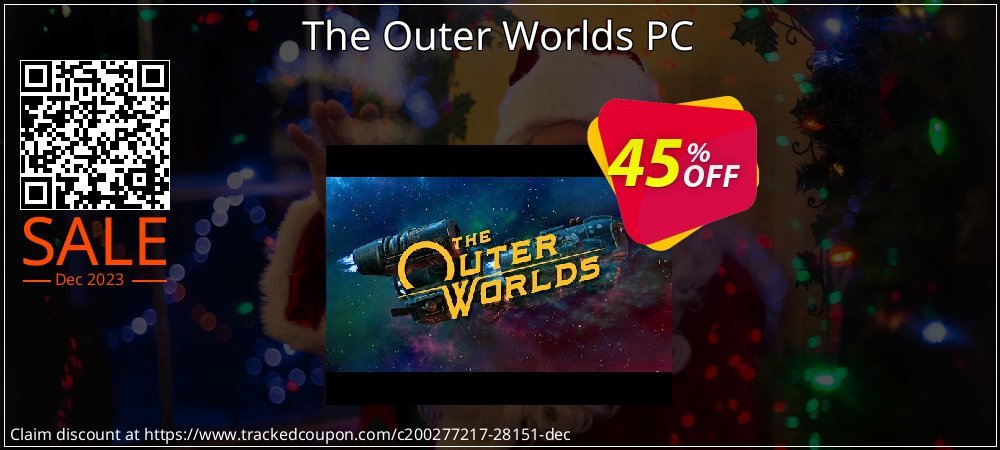 The Outer Worlds PC coupon on World Party Day offer