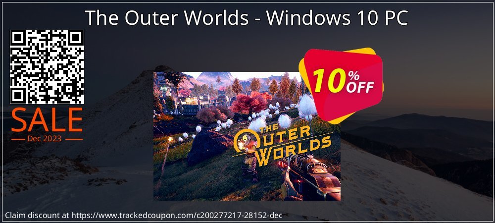 The Outer Worlds - Windows 10 PC coupon on April Fools' Day discount