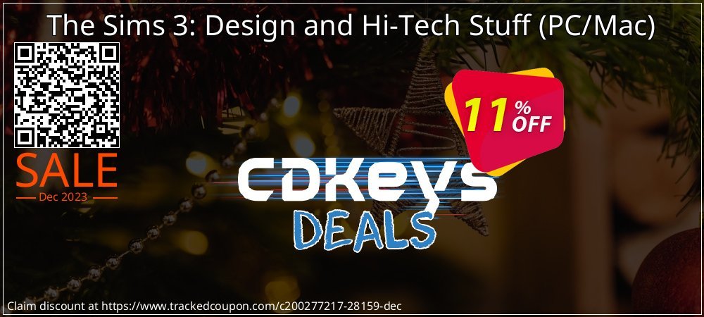 The Sims 3: Design and Hi-Tech Stuff - PC/Mac  coupon on Tell a Lie Day deals