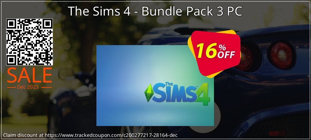 The Sims 4 - Bundle Pack 3 PC coupon on Tell a Lie Day super sale