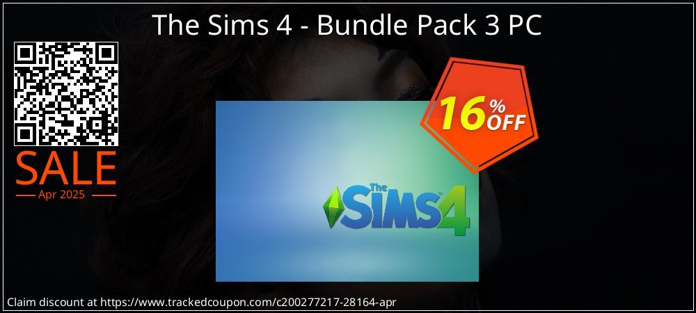 The Sims 4 - Bundle Pack 3 PC coupon on Tell a Lie Day super sale