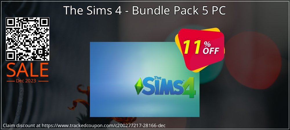 The Sims 4 - Bundle Pack 5 PC coupon on World Party Day promotions