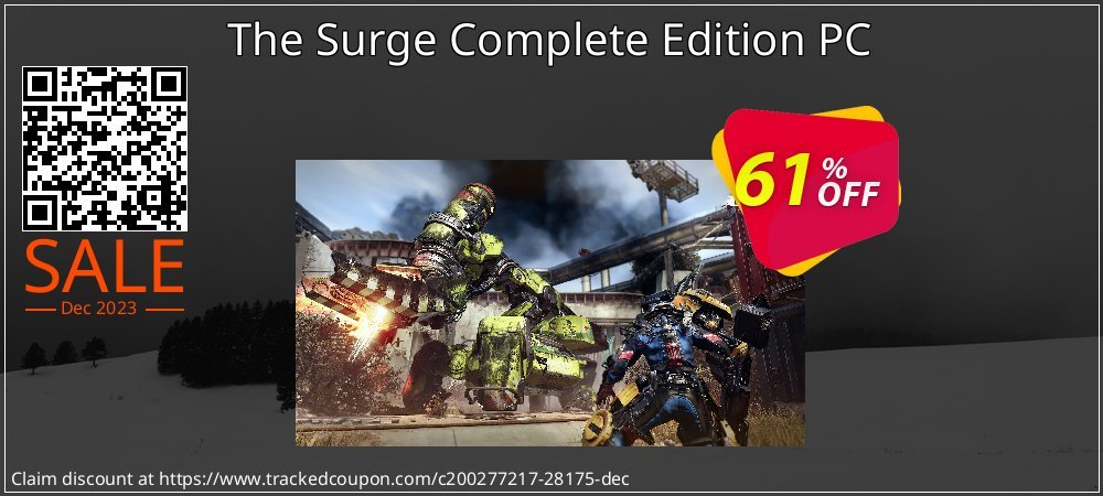 The Surge Complete Edition PC coupon on National Walking Day promotions