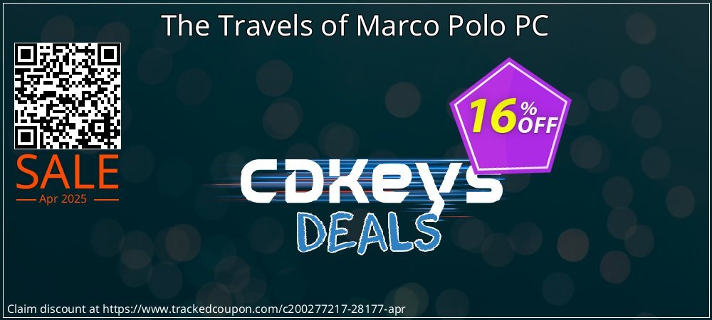 The Travels of Marco Polo PC coupon on April Fools' Day deals