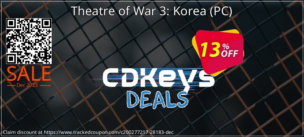 Theatre of War 3: Korea - PC  coupon on Easter Day discounts