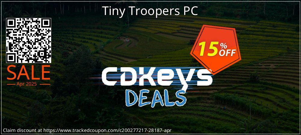 Tiny Troopers PC coupon on April Fools Day deals