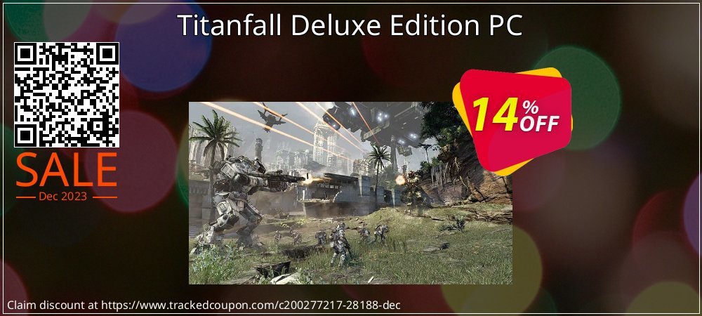 Titanfall Deluxe Edition PC coupon on Virtual Vacation Day offer