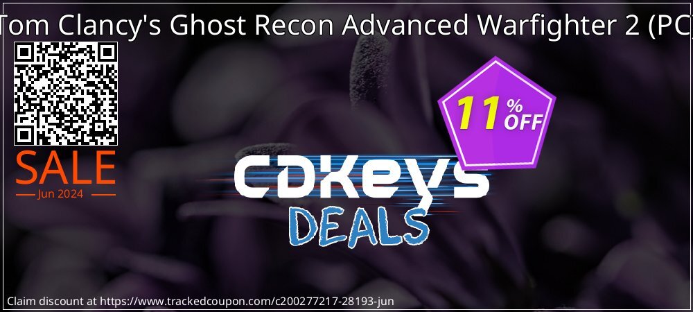 Tom Clancy's Ghost Recon Advanced Warfighter 2 - PC  coupon on National Pizza Party Day sales