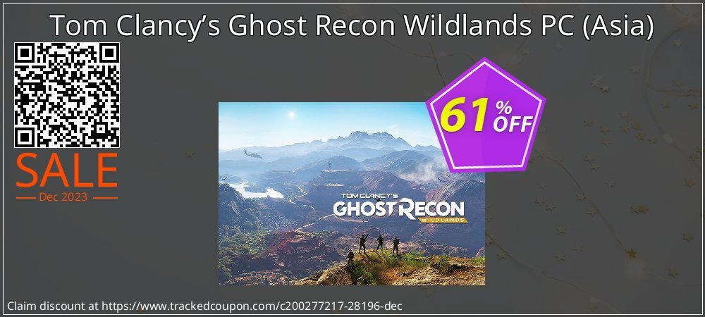 Tom Clancy’s Ghost Recon Wildlands PC - Asia  coupon on World Party Day offer