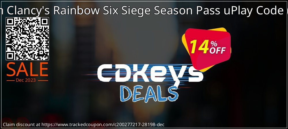 Tom Clancy's Rainbow Six Siege Season Pass uPlay Code - PC  coupon on Easter Day offering discount