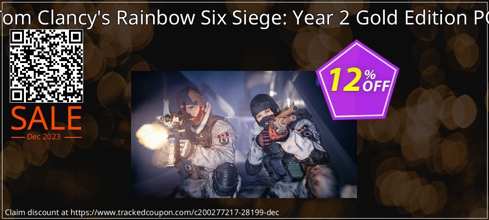 Tom Clancy's Rainbow Six Siege: Year 2 Gold Edition PC coupon on Tell a Lie Day offering sales
