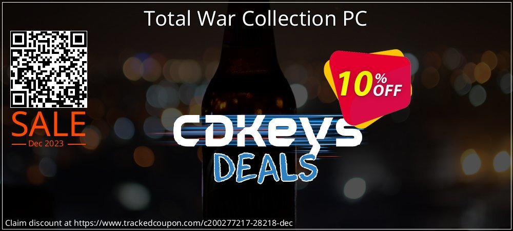 Total War Collection PC coupon on Virtual Vacation Day offering sales