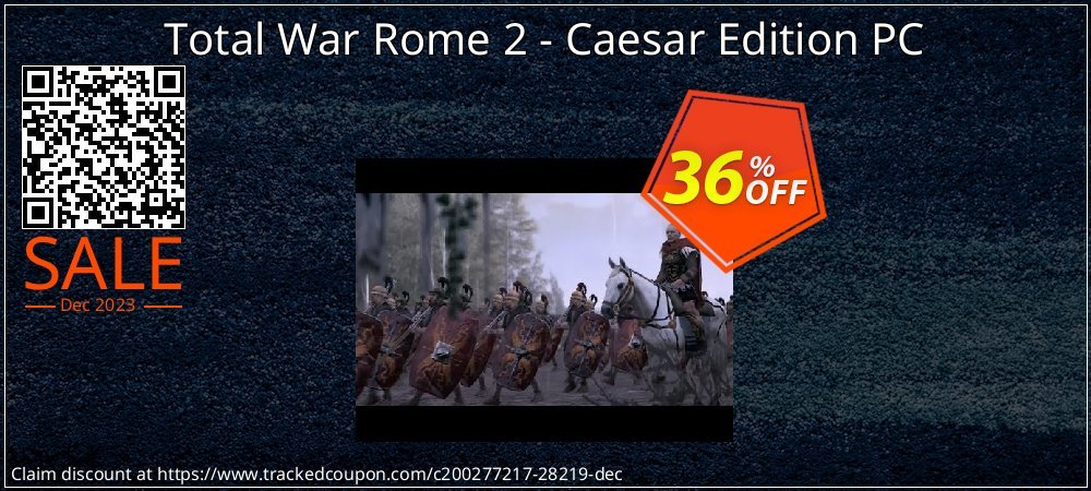 Total War Rome 2 - Caesar Edition PC coupon on April Fools' Day super sale