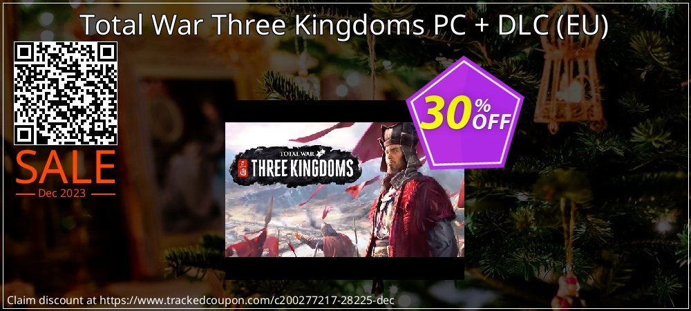 Total War Three Kingdoms PC + DLC - EU  coupon on National Walking Day offering discount