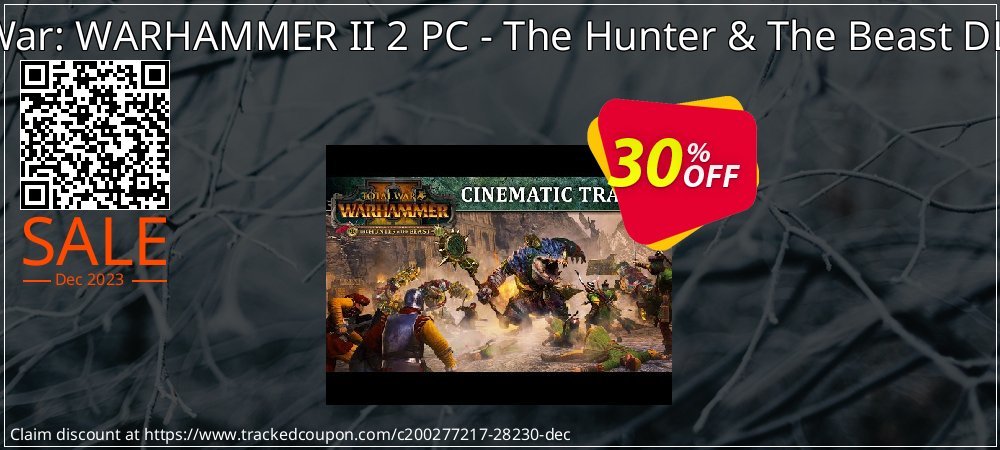 Total War: WARHAMMER II 2 PC - The Hunter & The Beast DLC - US  coupon on National Walking Day sales