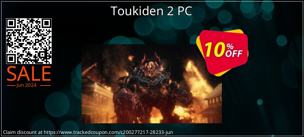 Toukiden 2 PC coupon on National Pizza Party Day offering discount