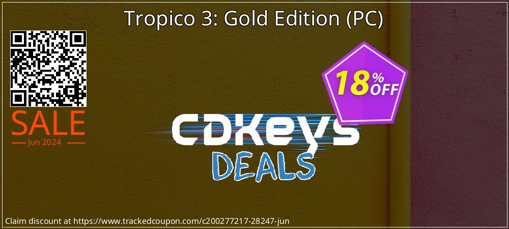 Tropico 3: Gold Edition - PC  coupon on National Memo Day sales