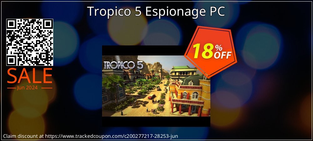 Tropico 5 Espionage PC coupon on National Pizza Party Day super sale