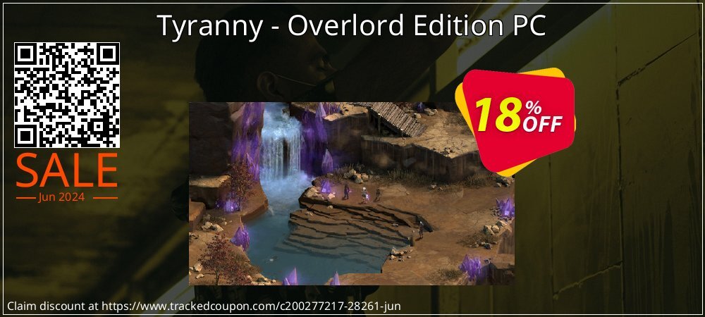 Tyranny - Overlord Edition PC coupon on World Whisky Day offering sales