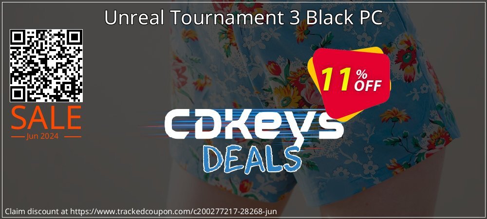 Unreal Tournament 3 Black PC coupon on National Pizza Party Day discount