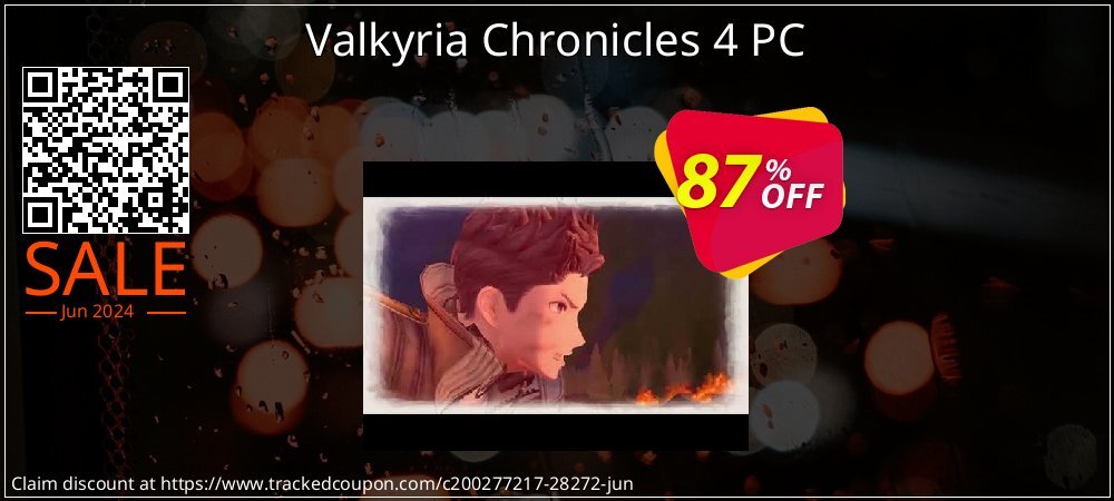 Valkyria Chronicles 4 PC coupon on National Memo Day discounts