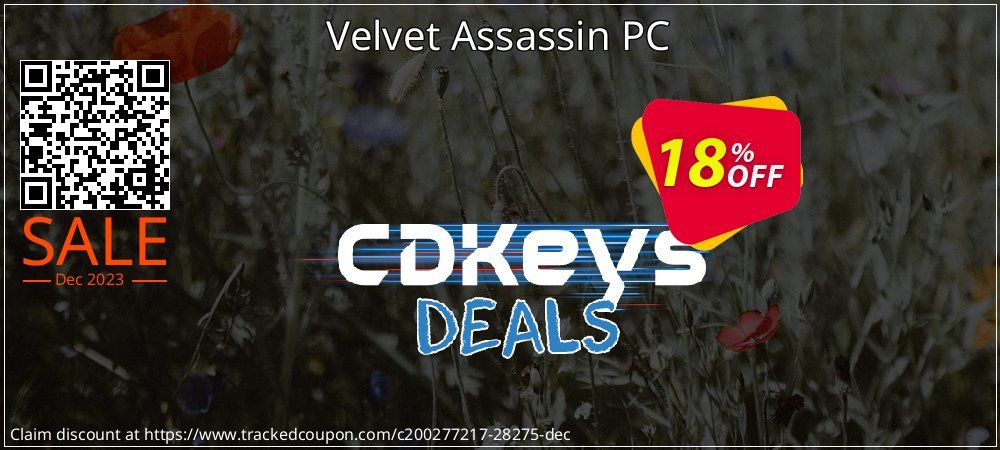 Velvet Assassin PC coupon on World Backup Day promotions