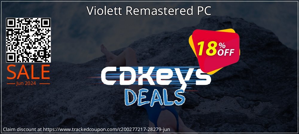 Violett Remastered PC coupon on National Smile Day offering sales