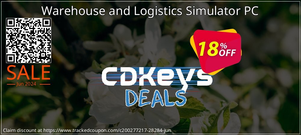 Warehouse and Logistics Simulator PC coupon on National Smile Day deals