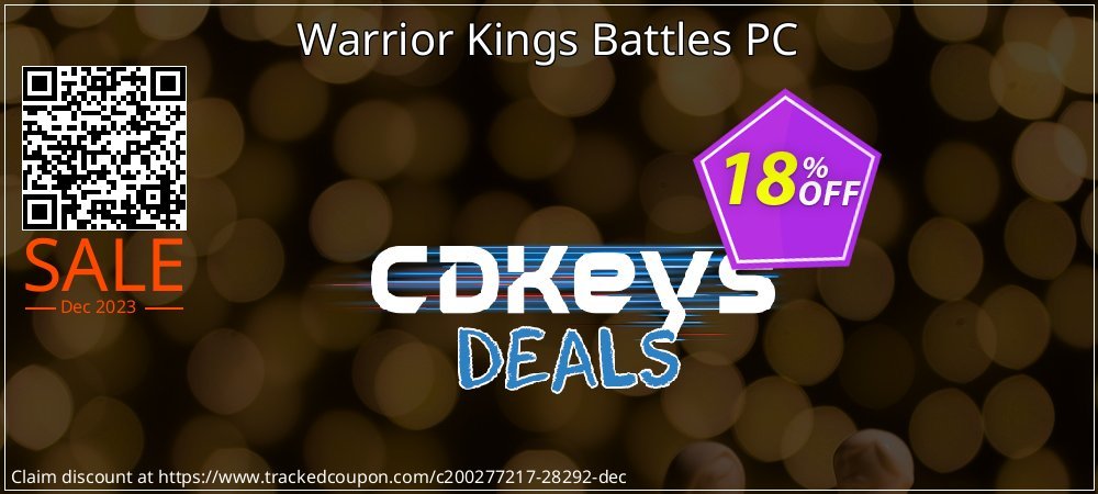 Warrior Kings Battles PC coupon on April Fools' Day promotions