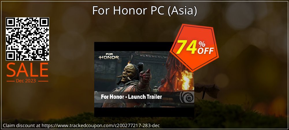 For Honor PC - Asia  coupon on Easter Day discounts