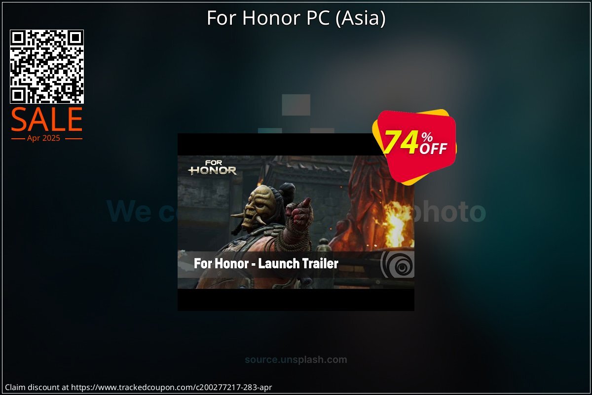 For Honor PC - Asia  coupon on Easter Day discounts