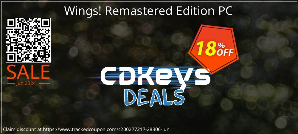 Wings! Remastered Edition PC coupon on World Whisky Day offering sales